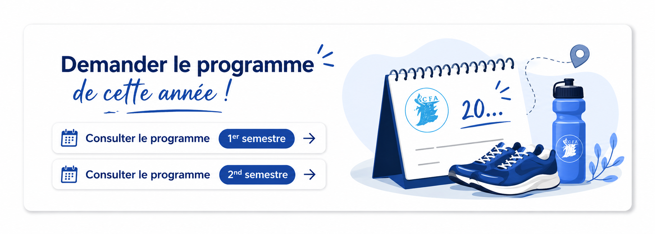 Programme ACFA de cette année