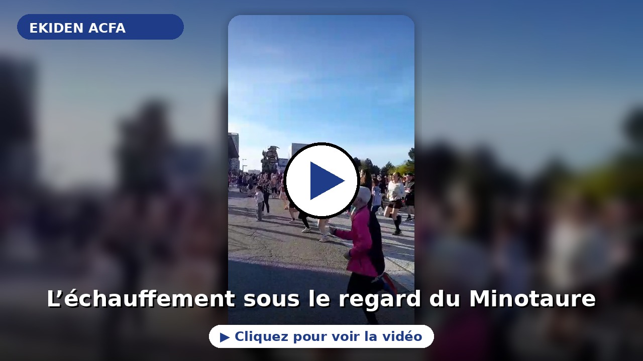 Vidéo échauffement Ekiden ACFA Toulouse