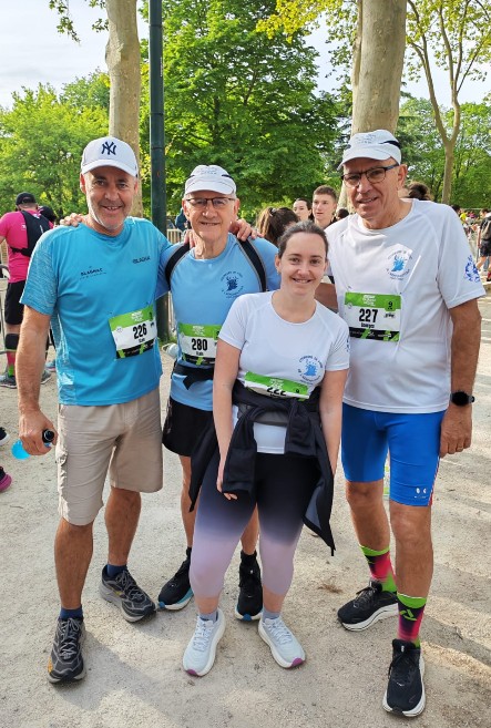 Participants ACFA sur le 9 km du Toulouse Urban Trail 2026
