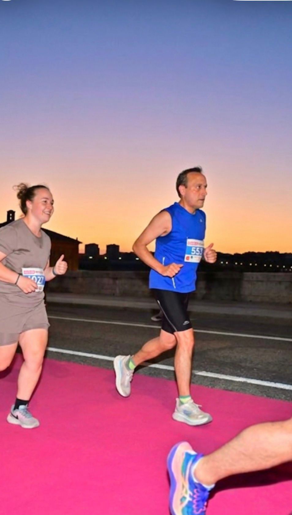 Guerino Venditto sur le 10 km de la Corrida pédestre de Toulouse 2026