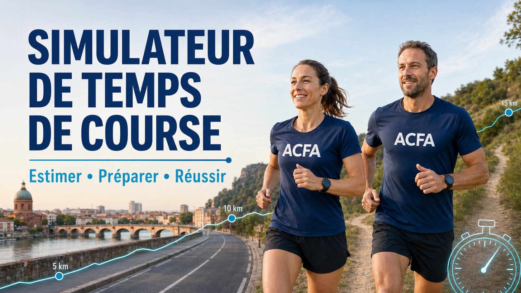 Futur simulateur de temps de course de l’ACFA Toulouse