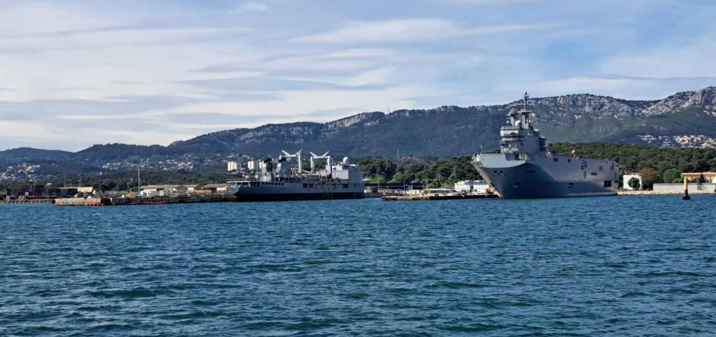 Visite de la rade de Toulon lors de la sortie ACFA au Marathon Var Provence Verte 2026