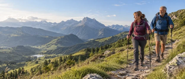 Randonneurs bien équipés en montagne – guide équipement randonnée ACFA
