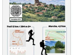 Affiche de la Course du Bois Barrat à Montesquieu-Lauragais le 24 octobre 2026.