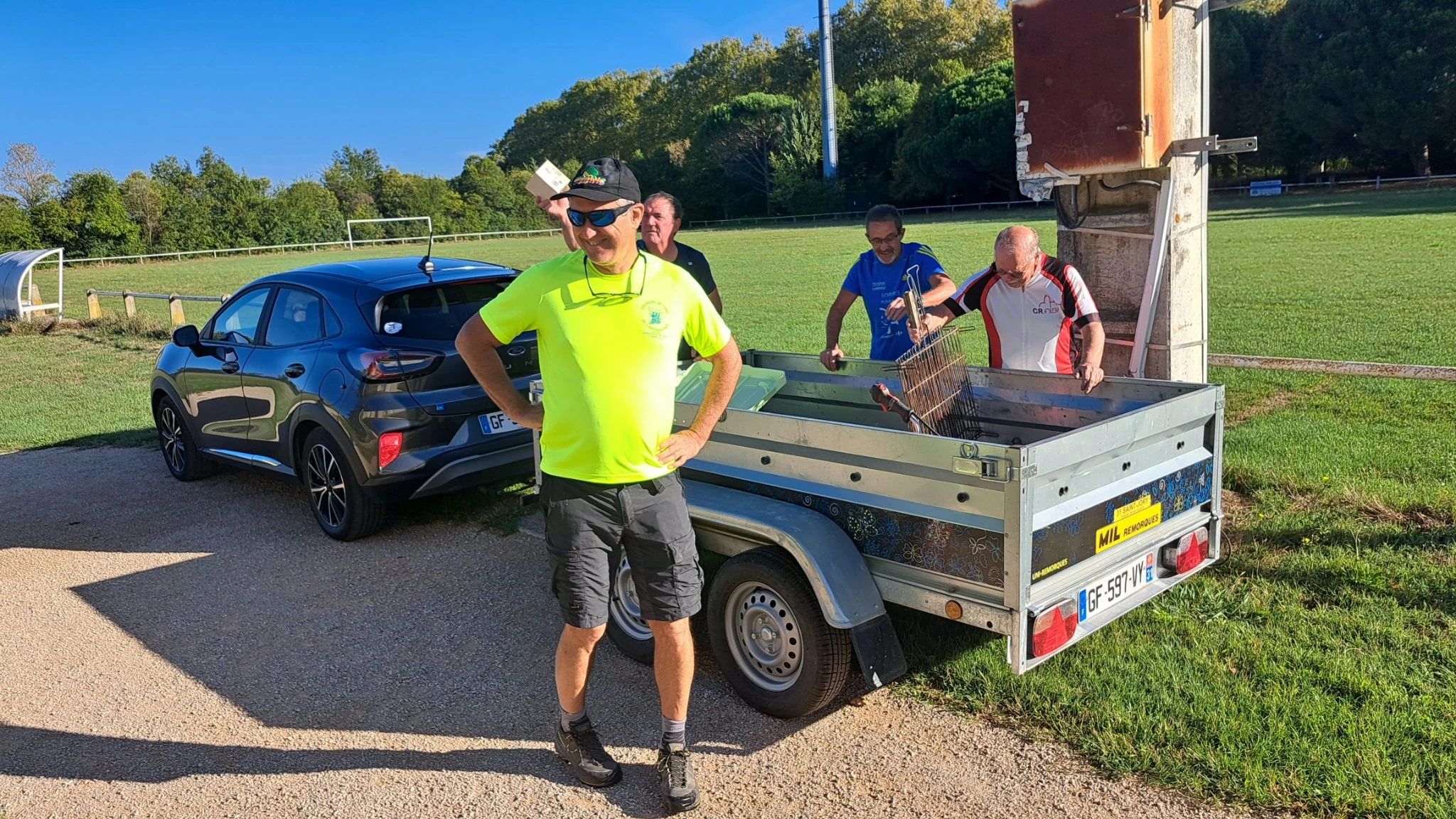 Arrivée du barbecue pour la fête ACFA 2026 à Donneville