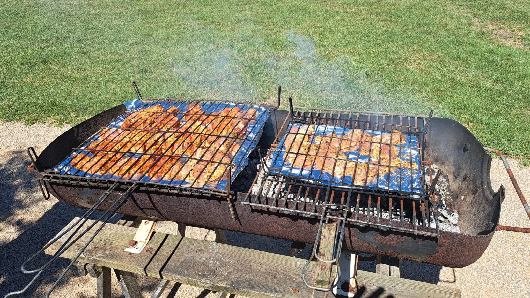 Grand barbecue avec les grillades de la fête ACFA 2026